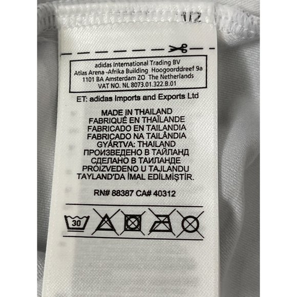 Adidas x Stella McCartney Barricade Tank White‎ Oyster Gray Flash Red XS RARE! - Picture 7 of 11